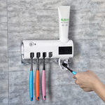 Load image into Gallery viewer, šæšæ Automatic Toothpaste Dispenser and UVĀ® Antibacterial Toothbrush Holder šæšæ
