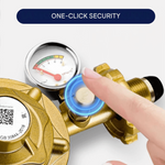 Load image into Gallery viewer, Smart Gas Regulator / Safety Device with Pressure Gauge
