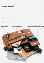 Load image into Gallery viewer, High-Quality PU Leather Bag
